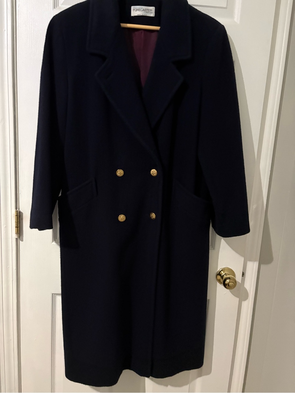 Forecaster Of Boston
Double Breasted trench Pea
Coat